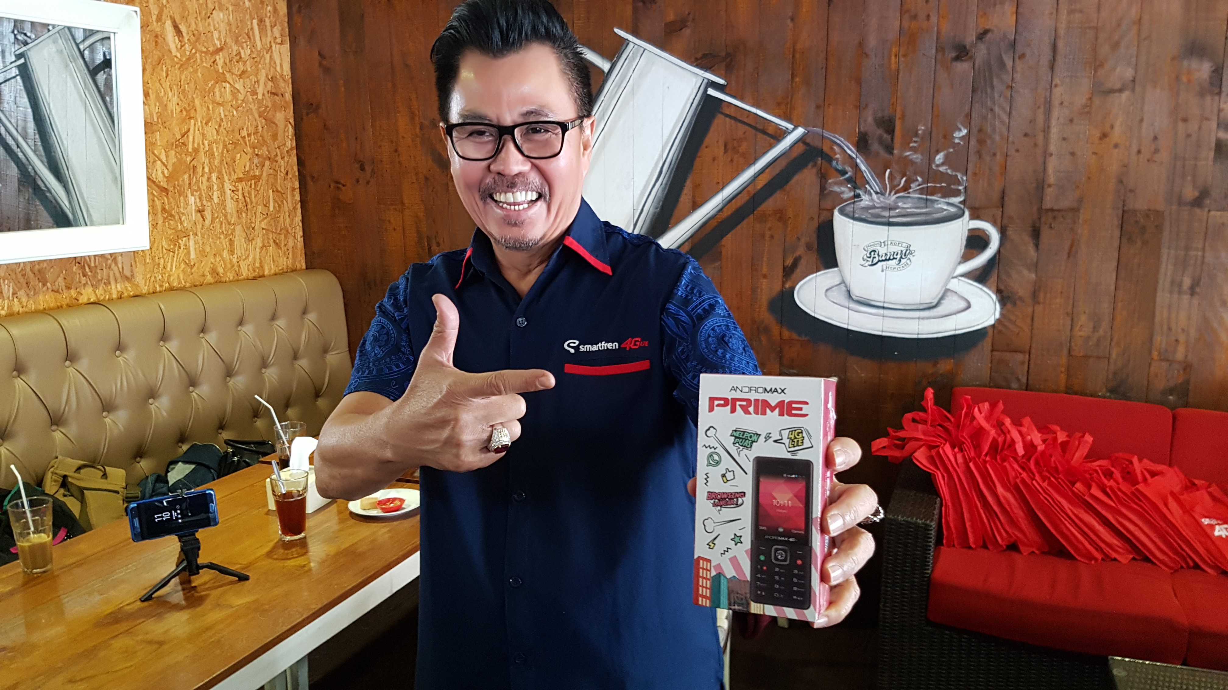 Turun Gunung! DJoko Tata Siap Buat Gebrakan di Smartfren