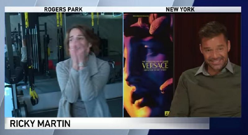 Tak Sadar “Ditonton”, Reporter TV Ini Histeris Lihat Idolanya