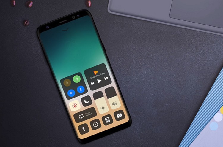 Control Center iPhone X