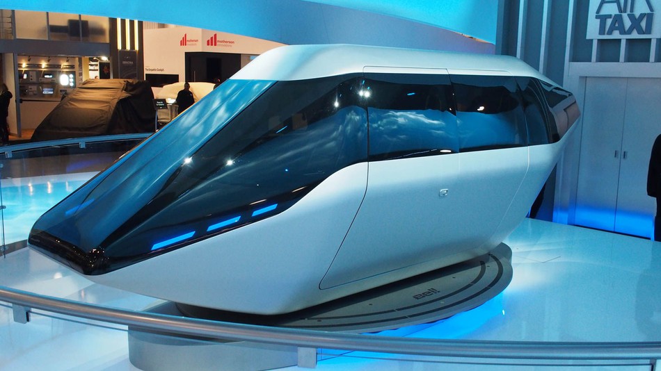 Penampakan Mobil Terbang Uber di Ajang CES 2018