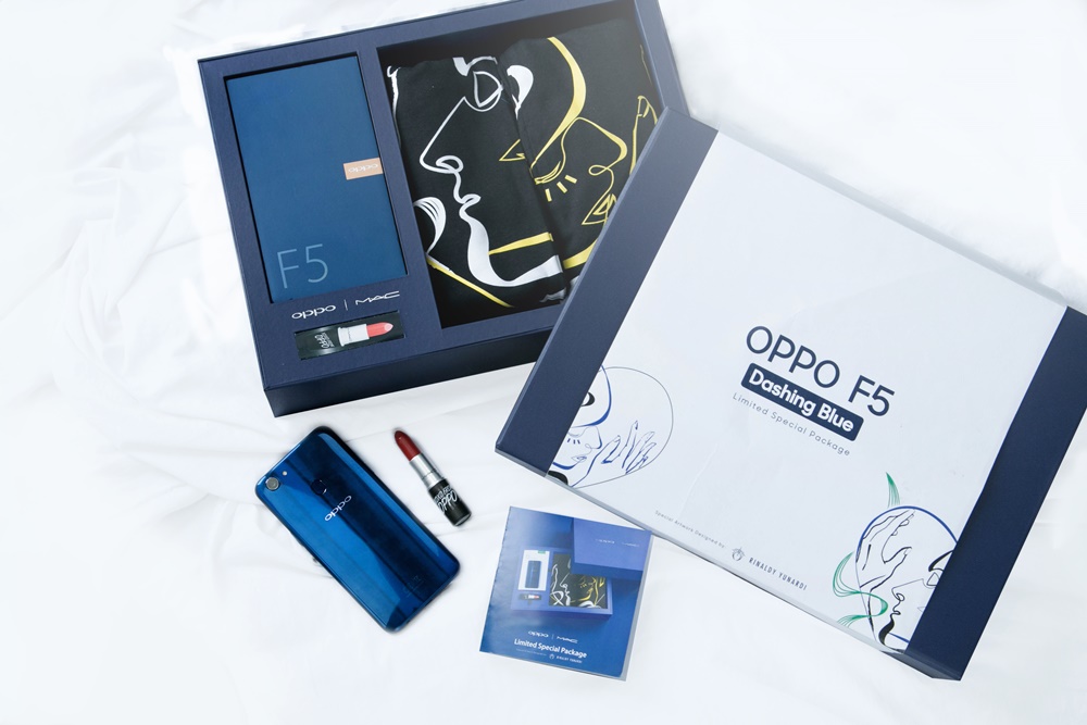 Oppo F5 Dashing BLue