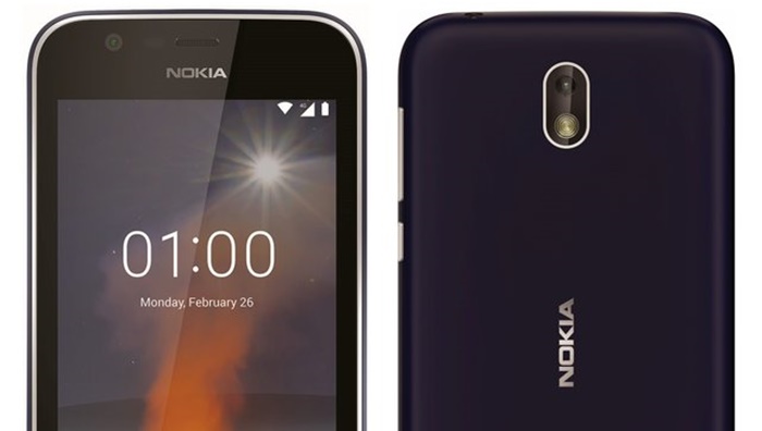 Begini Tampang ‘Sederhana’ Nokia 1 dengan Android Go