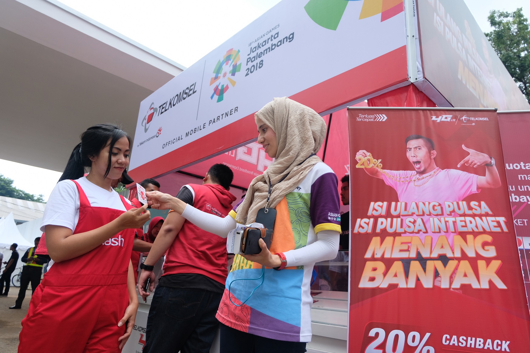 Telkomsel Uji Kehandalan Jaringan dan Layanan Terdepan di Asian Games 2018