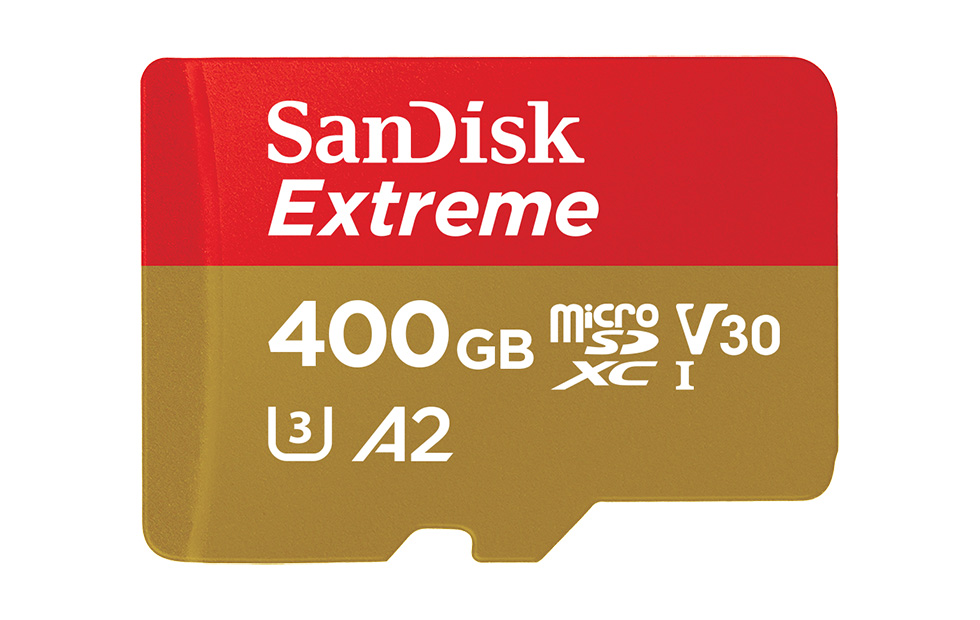 Kecepatan Baca Sandisk 400GB Tembus 160MB per Detik