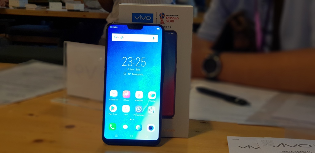 Melihat Tampang Vivo V9, Punya Layar Berponi dan Kamera Selfie 24MP