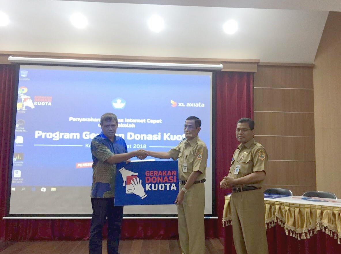 XL Axiata Gelar “Gerakan Donasi Kuota” di 120 Sekolah Jateng