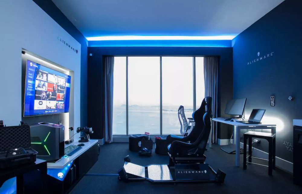 kamar hotel khusus gamer