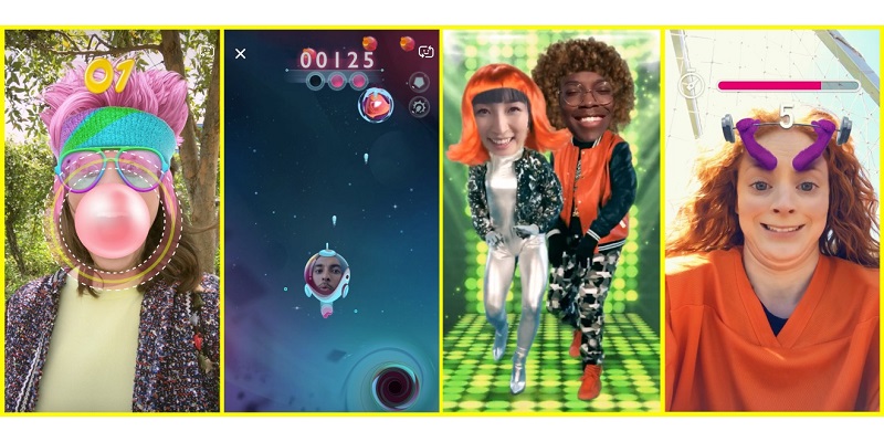 Seru! Main Game AR Snap Bisa Pakai Ekspresi Wajah