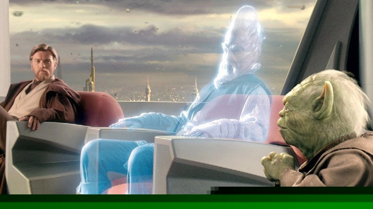 video call ala Star Wars