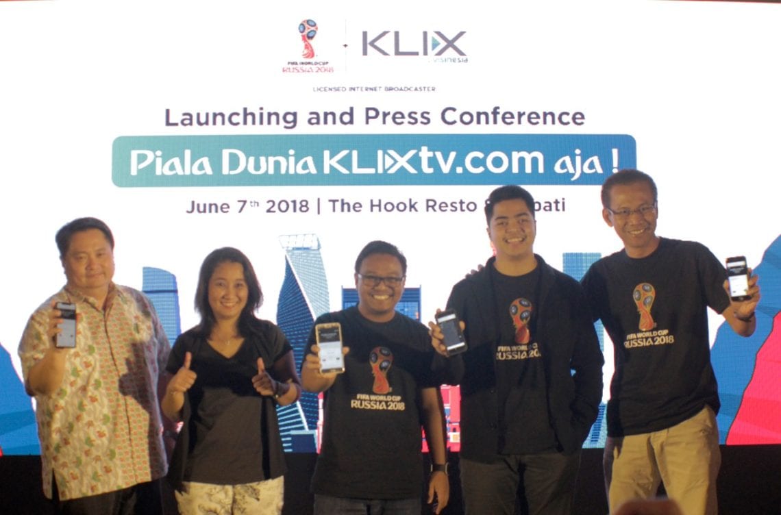 Klix TV, Tawarkan Nonton Streaming Piala Dunia 2018