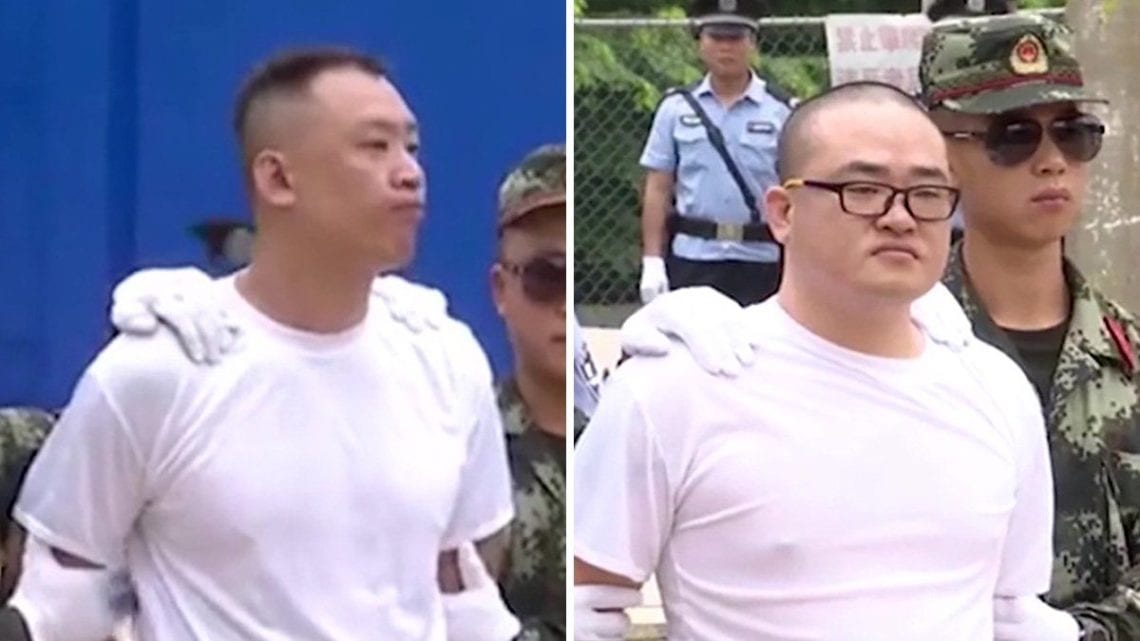 Viral! Video Eksekusi Mati Terpidana Narkoba di China