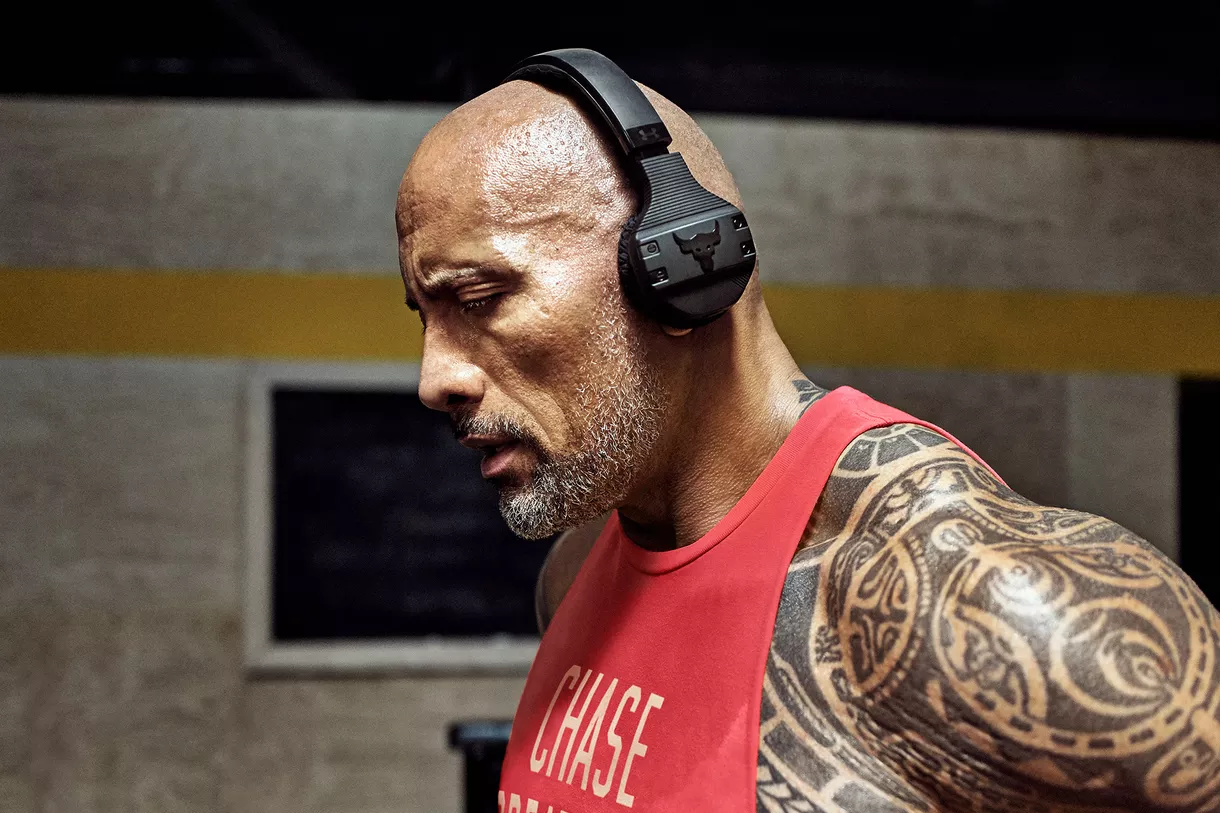 ‘The Rock’ Luncurkan Headphone Wireless Anti Keringat