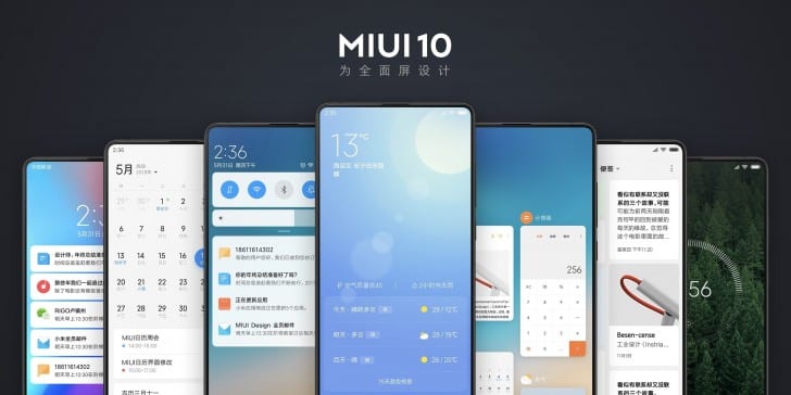 MIUI 10 Global Beta