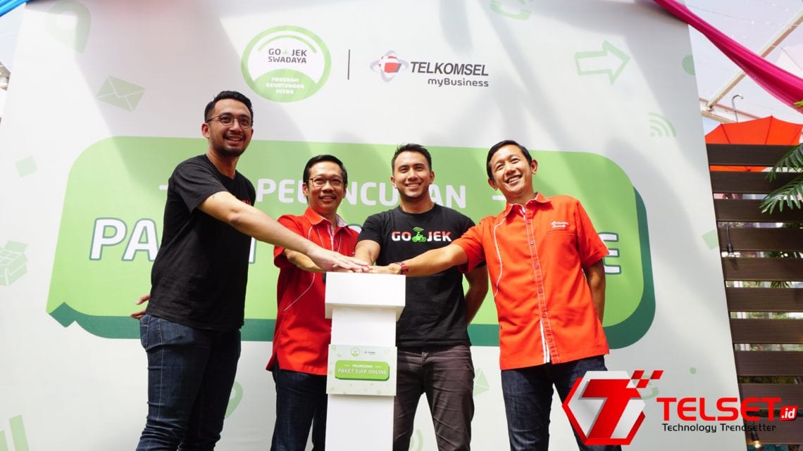 Telkomsel Luncurkan Paket “Siap Online” Khusus GO-JEK