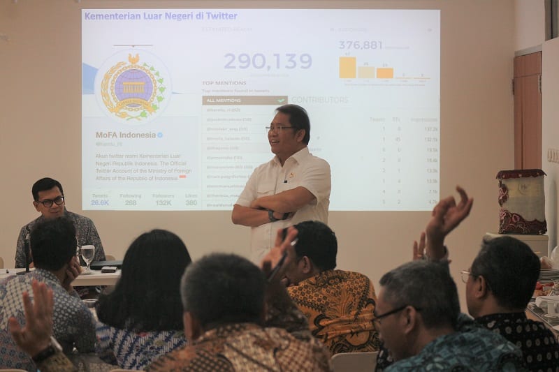 Menkominfo: Kekuatan Diplomasi Tergantung Pemanfaatan Teknologi Digital