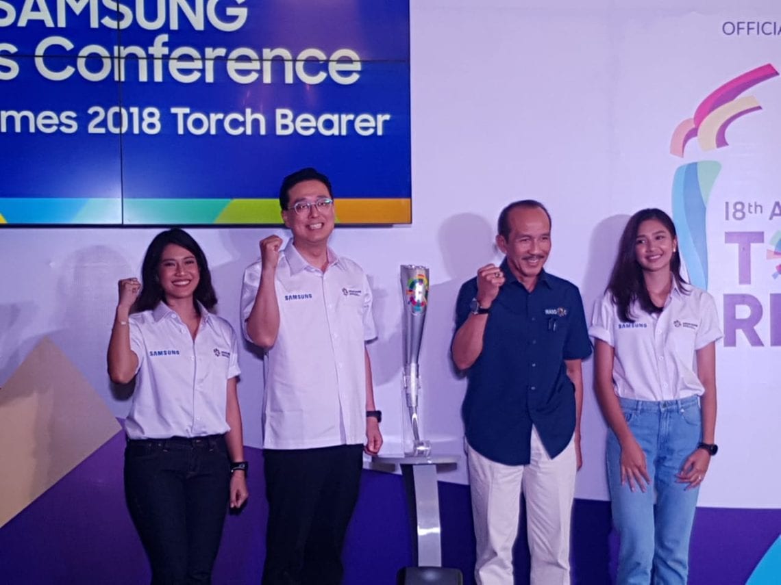 Samsung Sponsor Asian Games 2018