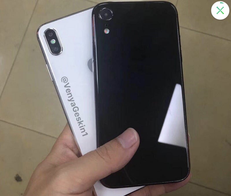 Penampakan Pertama iPhone X Plus dan iPhone 6.1 Inci