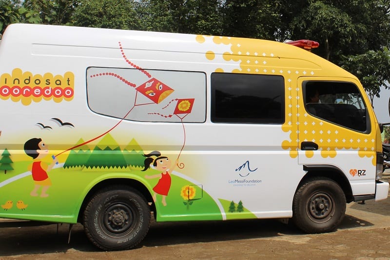 Indosat Bantu Pengobatan Gratis untuk Korban Gempa Lombok