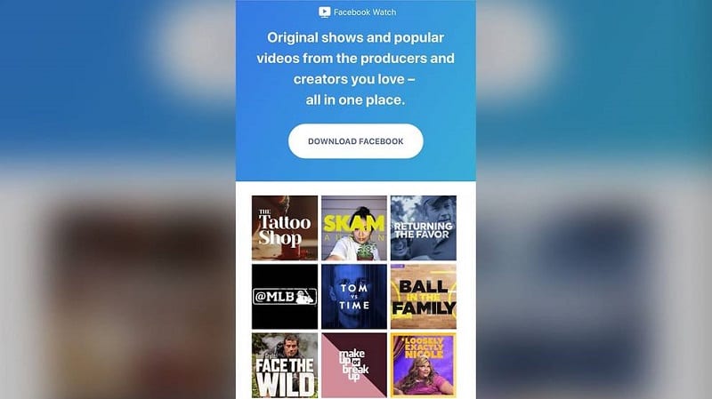 Layanan Video Facebook “Watch” Rilis Secara Global