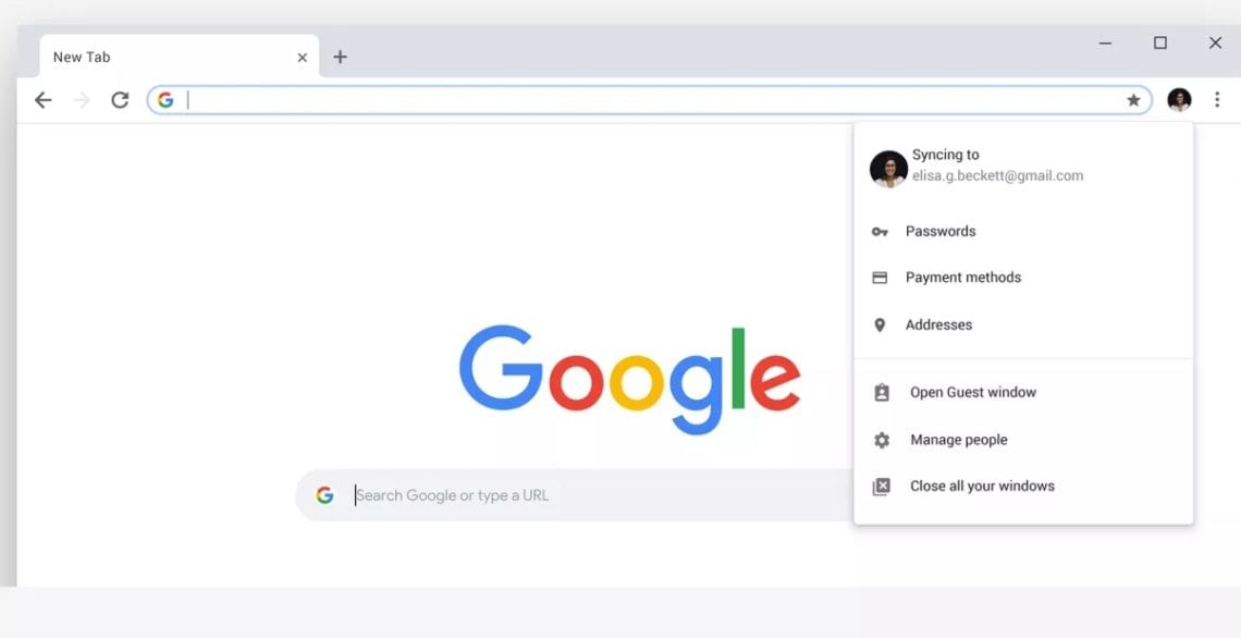 Google Sulap Desain dan Fitur Google Chrome