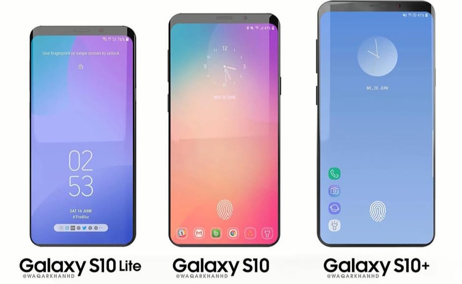 Galaxy S10 Punya Sensor Fingerprint Dalam Layar?