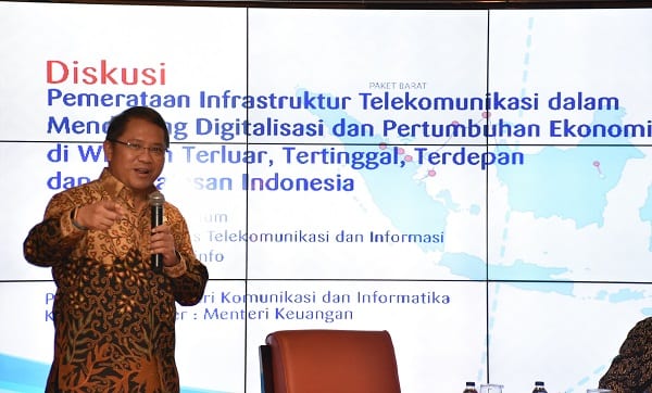 Menkominfo: Pemerataan Akses Telekomunikasi Untuk SDM