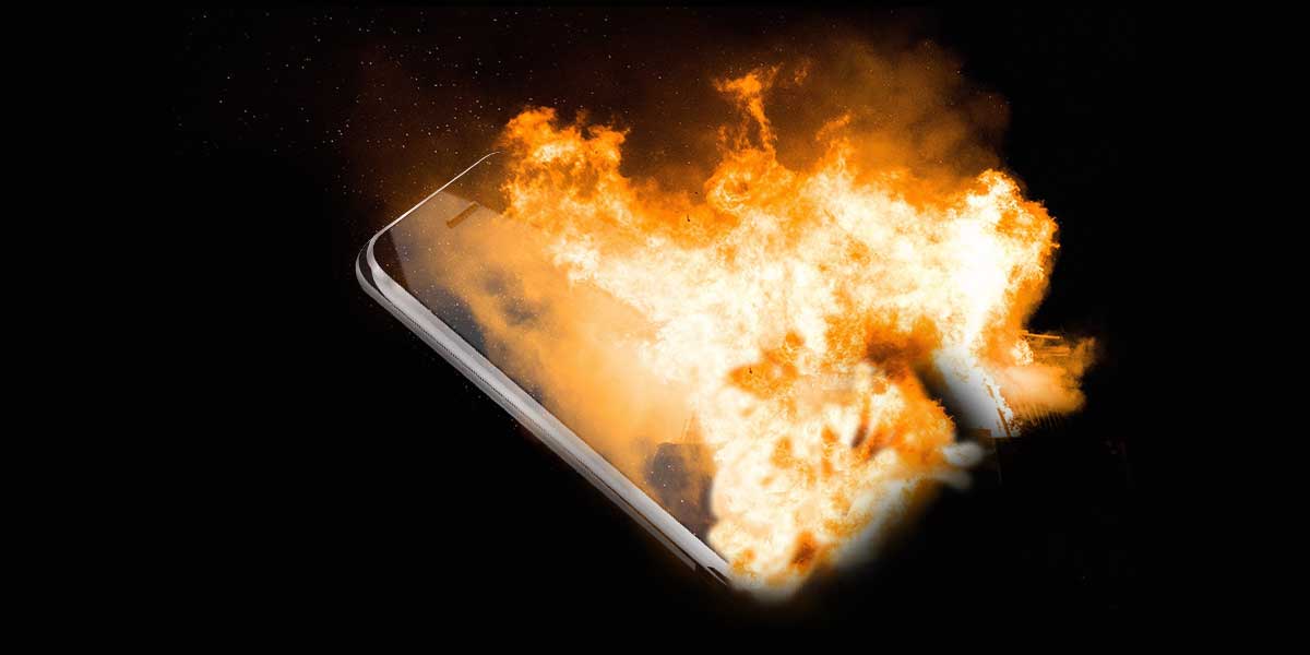 Penyebab smartphone meledak
