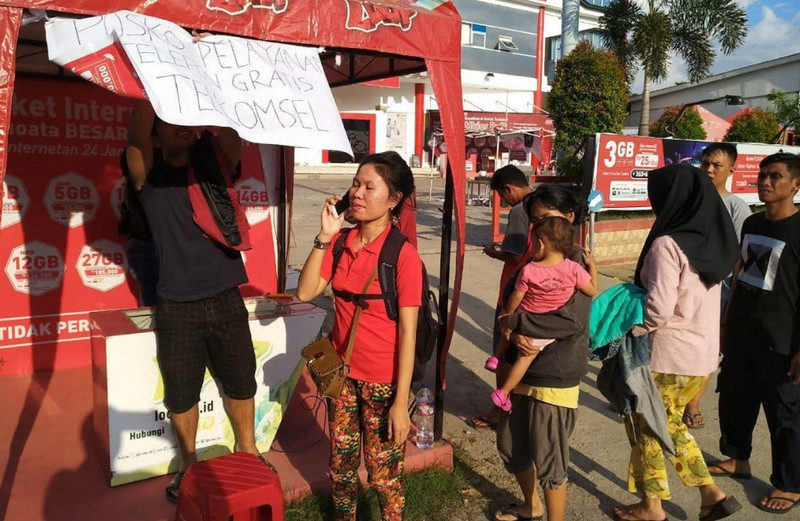Pasca Gempa, Layanan Telkomsel Berangsur Pulih di Donggala