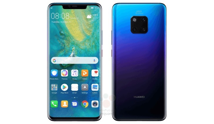 Bocoran Spesifikasi Lengkap Huawei Mate 20 Pro