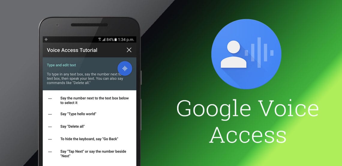 Google Bikin Voice Access untuk Pengguna Disabilitas