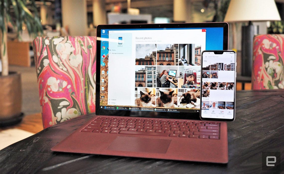 Lihat Foto dan SMS di Ponsel Bisa via PC Windows 10