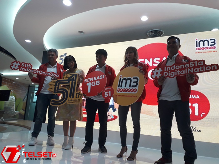 Rayakan Ultah, Indosat Kasih Kado “Paket Sensa51”
