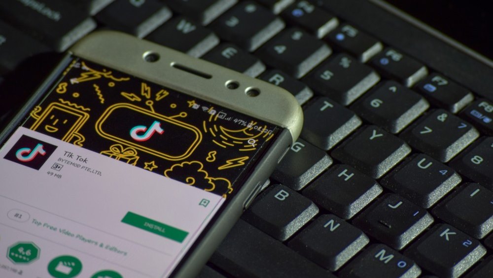 Smartphone TikTok