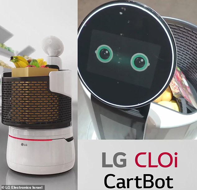 LG Kembangkan Robot Keranjang Belanja, Bisa Gantiin Antri!