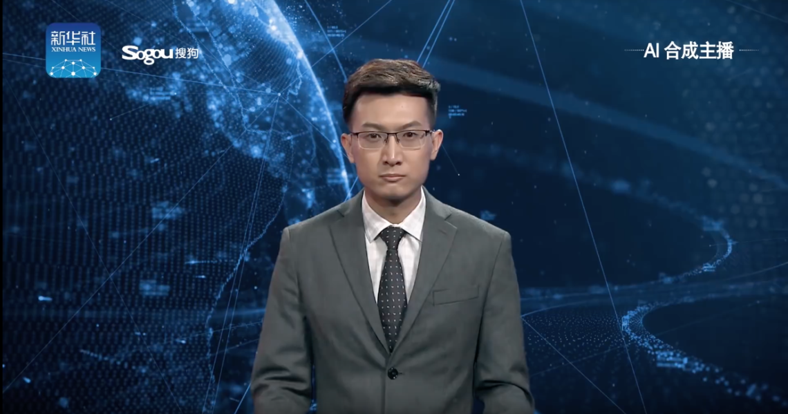 Pertama di Dunia, “Robot AI” Jadi Pembaca Berita TV di China