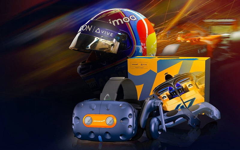 HTC Vive Pro McLaren Edition, Headset VR Penggila F1