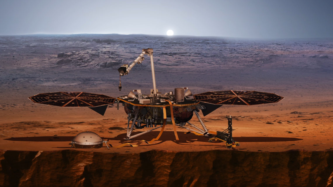 InSight, Wahana Antariksa NASA Mendarat di Mars