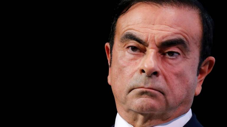 Masa penahanan Carlos Ghosn