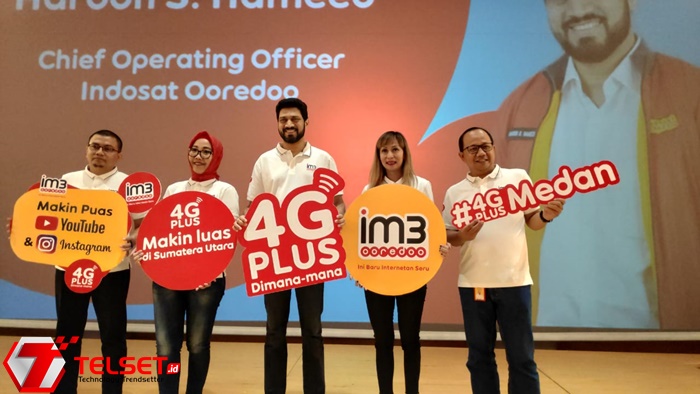 Indosat Perluas Jaringan 4G Plus ke Sumatera Utara