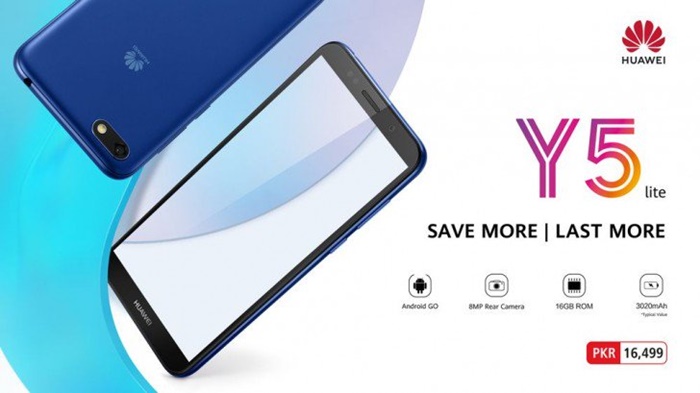Hadir di Pakistan, Huawei Y5 Lite Gunakan Android Go