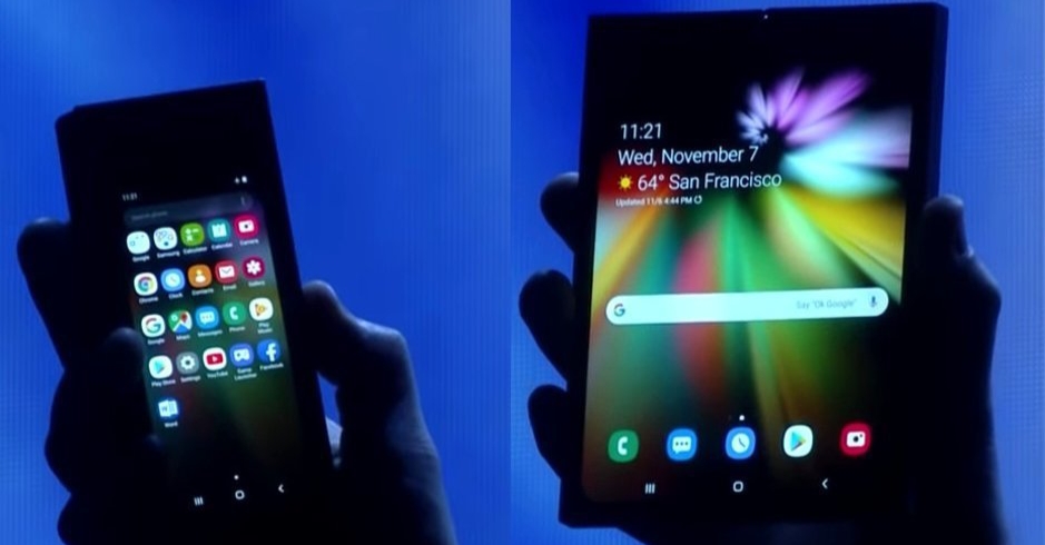 Ponsel Layar Lipat Samsung Punya Baterai 4.400 mAh?