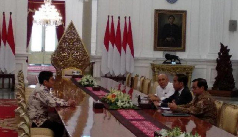 Sowan ke Istana, Bos Bukalapak Minta Maaf ke Jokowi