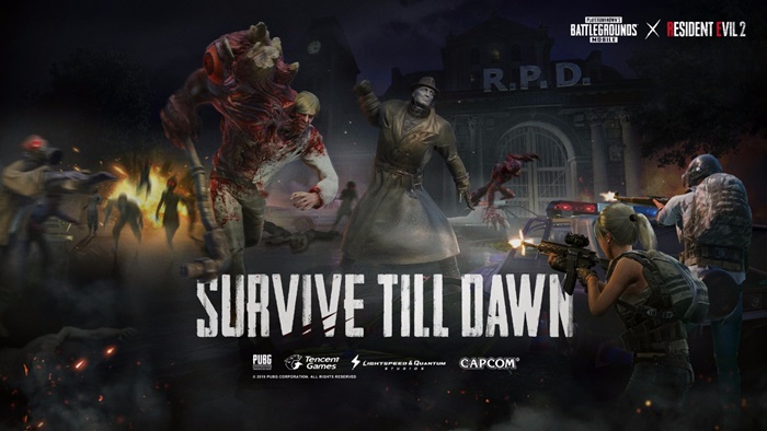 PUBG Mobile & Resident Evil 2 Rilis Zombie: Survive Till Dawn