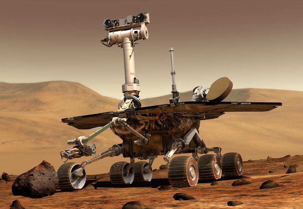Robot Oppy Tewas Diterjang Badai Debu di Mars