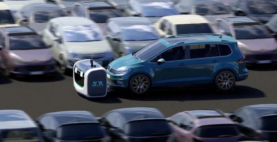 Bandara Ini Pakai Robot untuk Parkir Valet