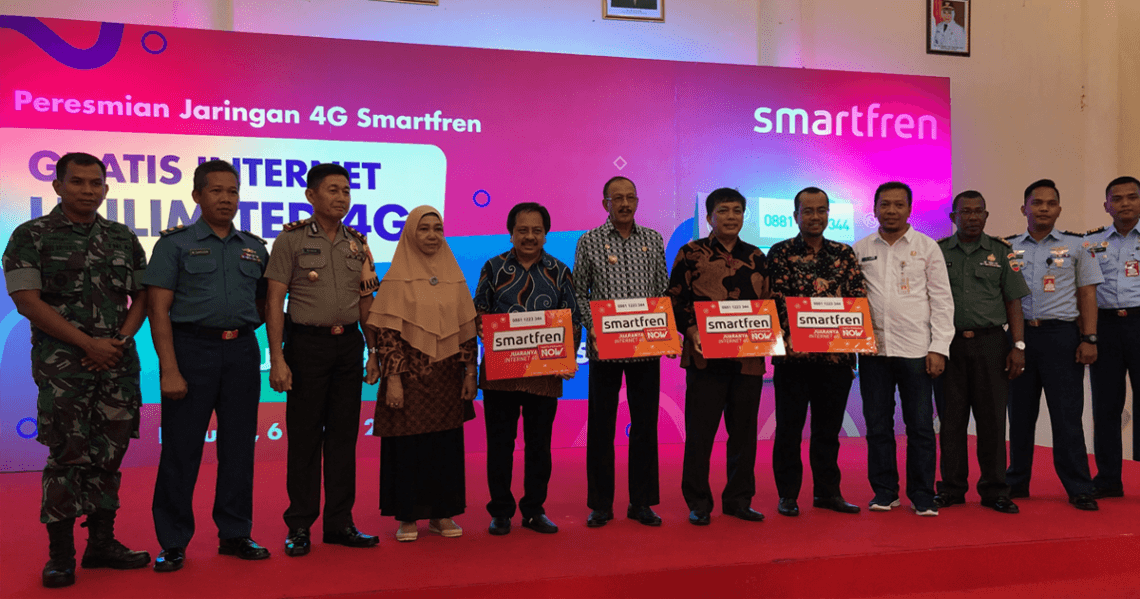 Sebar 4G, Smartfren Dukung Kota Ranai di Natuna Jadi Smart City