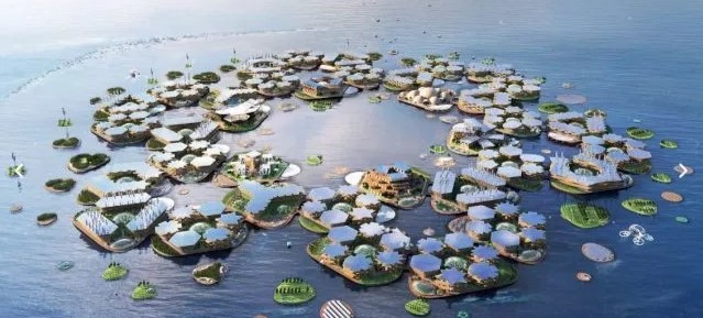 PBB Bahas Gagasan Kota Terapung, Seperti Apa?