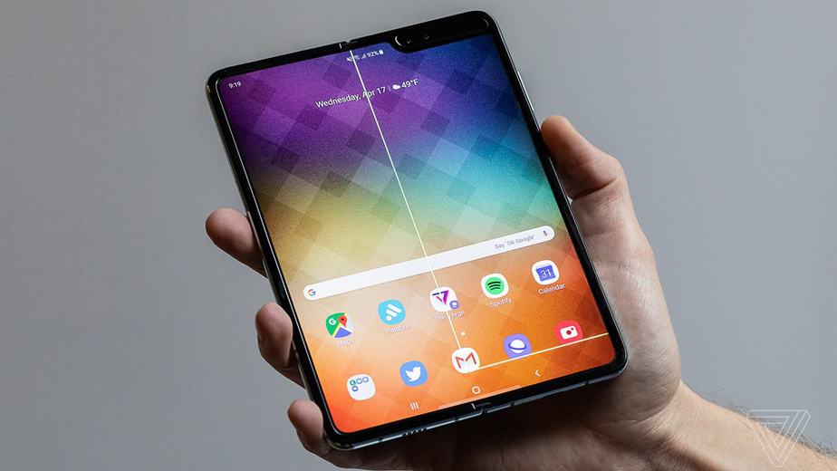 Layar Samsung Galaxy Fold