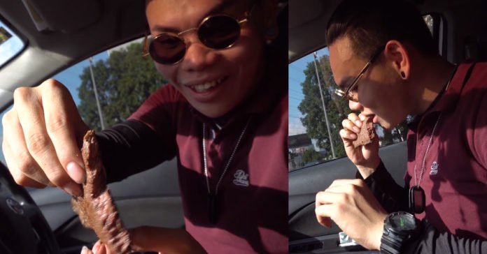 Cuaca Panas, YouTuber Ini Panggang Daging di dalam Mobil