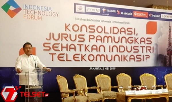 Industri Telko Sakit, Rudiantara: Ini Hutang Saya